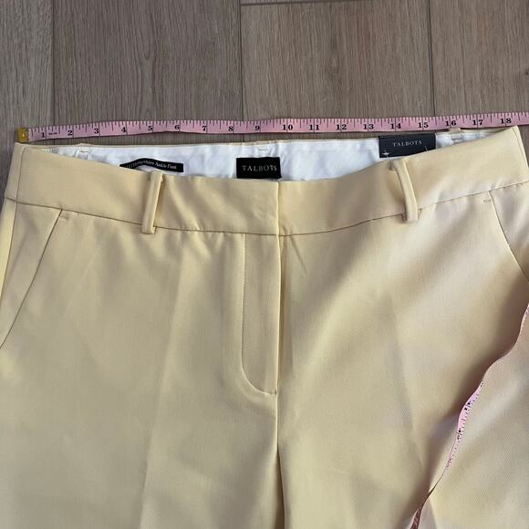 Talbots Women's Butter Hampshire Ankle Pant Size 14 - Picture 8 of 10